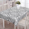 CAPUA Pure Cotton Printed Table Cove (Grey)
