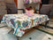 Cotton Floral Print Tea/Coffee Table Cover Digital Dining Table Cover Multi Color