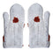 Cotton Heat Proof Microwave Oven Gloves & Heating Pad Combo (Multi-30)