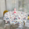CAPUA Pure Cotton Printed Table Cover Round