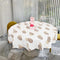 CAPUA Pure Cotton Printed Table Cover Round