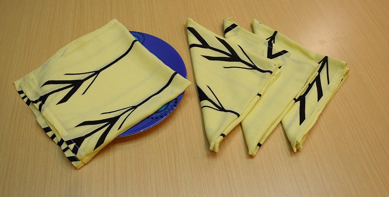 Cotton Dining Table Napkins Kitchen Napkin/Table Linen/Dinning Table Napkin (18X18 inch 6 Pcs)