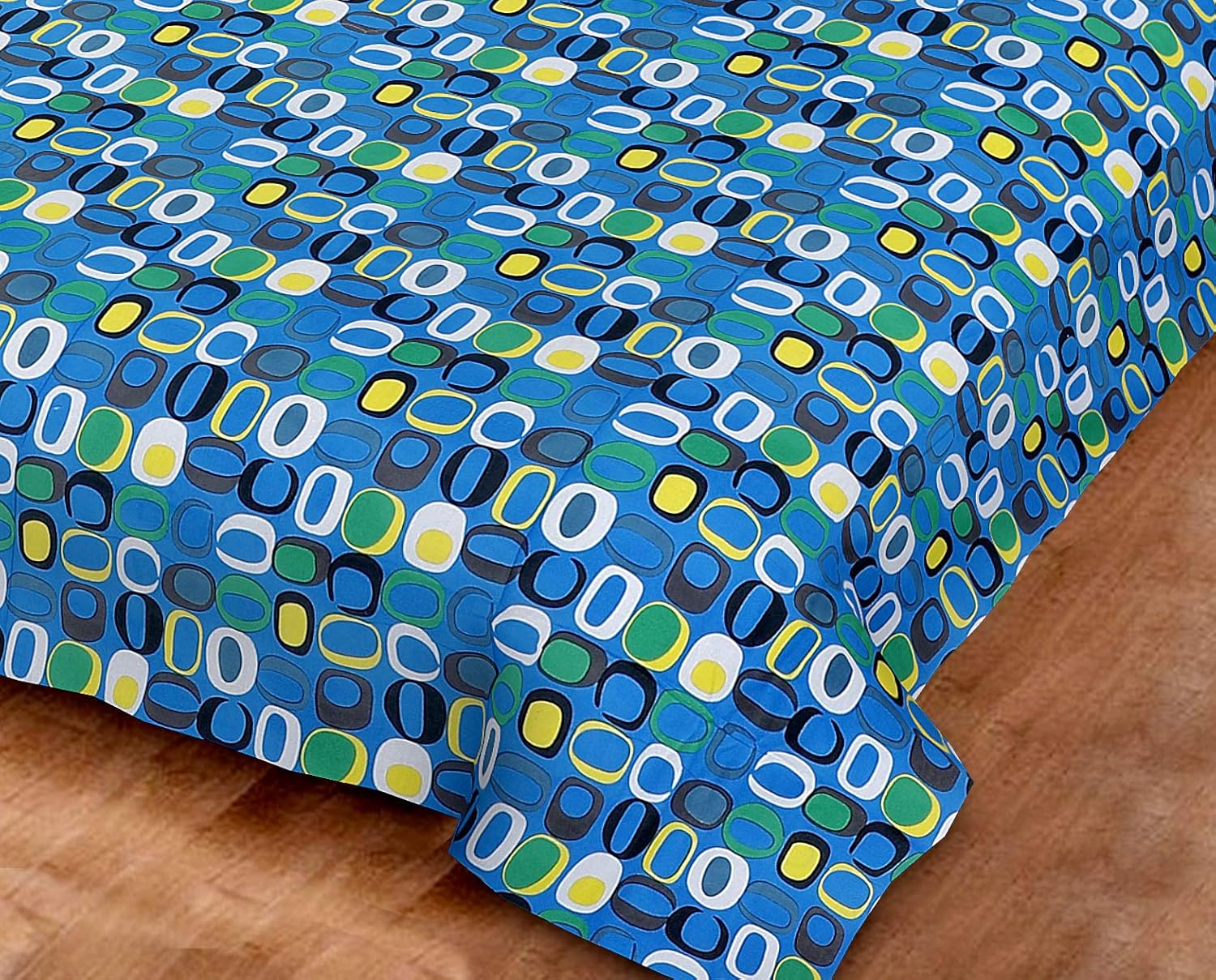 100% Cotton Double Bedsheet Combo Pack with 2 Bedsheet and 4 Pillow Covers, Multicolor