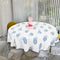CAPUA Pure Cotton Printed Table Cover Round