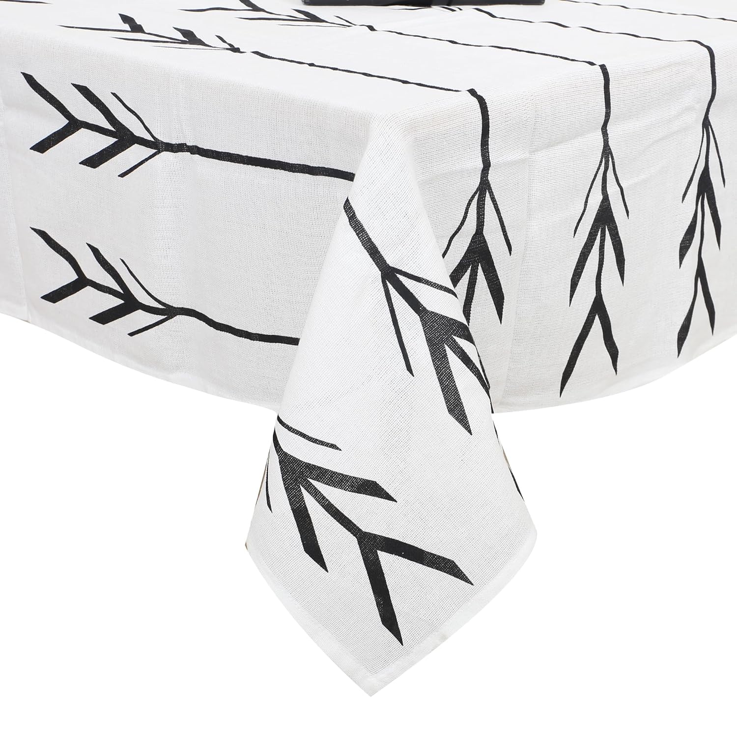 CAPUA Pure Cotton Printed Table Cover (Blue)