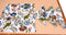 Textiles Dining Table Napkins Printed Napkin Set Cotton Dining Table Napkin Set