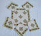 Cotton Dining Table Napkins Kitchen Napkin/Table Linen/Dinning Table Napkin (18X18 inch 6 Pcs) White