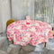 CAPUA Pure Cotton Printed Table Cover Round