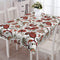 CAPUA Pure Cotton Printed Table Cover (Red)