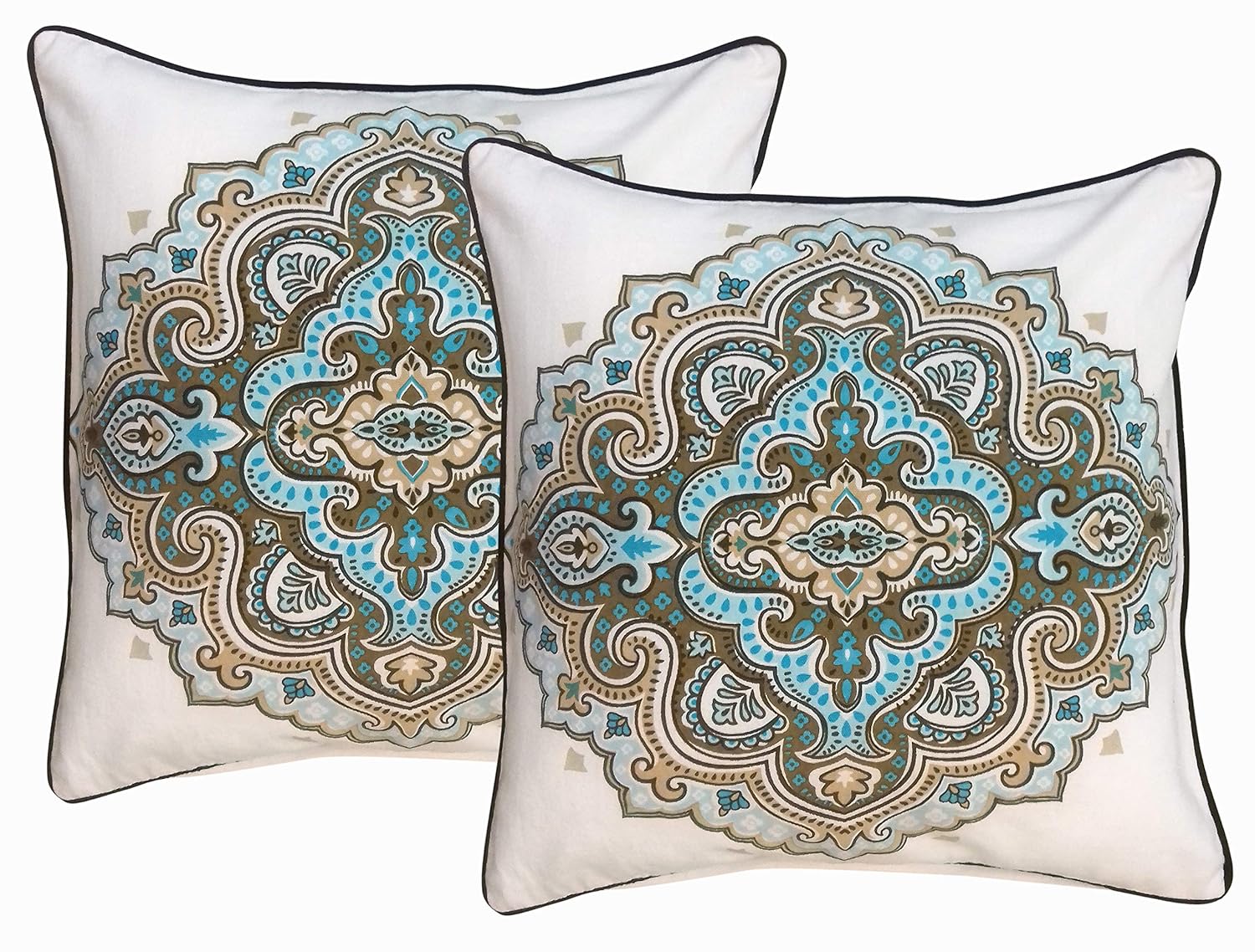Cotton 120 Cushion Cover Multicolour 18x18