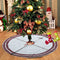 Christmas Tree Skirt 48 Inch Xmas Decoration and Stocking for Gifts