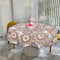 CAPUA Pure Cotton Printed Table Cover Round