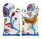 Microwave Pad Heat Proof Hand Gloves in Set of 2 Oven (Multicolor)