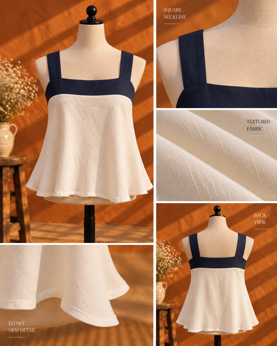 Colorblock Cami