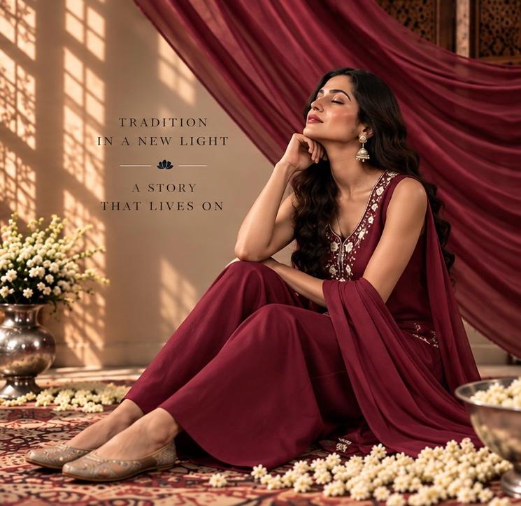 Mehfil Co-ord Set